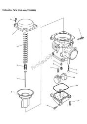 peças do carburador conjunto do carburador t1240680