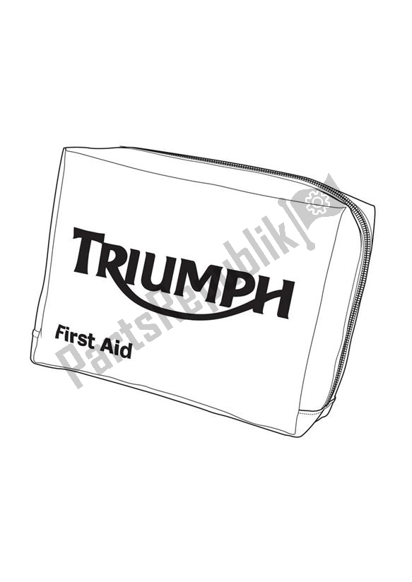 Todas las partes para First Aid Kit Din 13167 de Triumph Thunderbird Sport 885 1998 - 2004