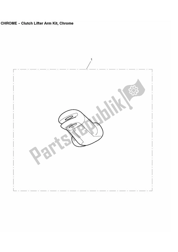 Tutte le parti per il Clutch Lifter Arm Kit del Triumph Thunderbird Storm 1600 2010 - 2014