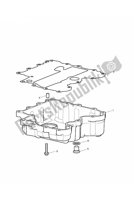 Todas las partes para Sumidero Y Accesorios de Triumph Thunderbird Storm 1600 2010 - 2014