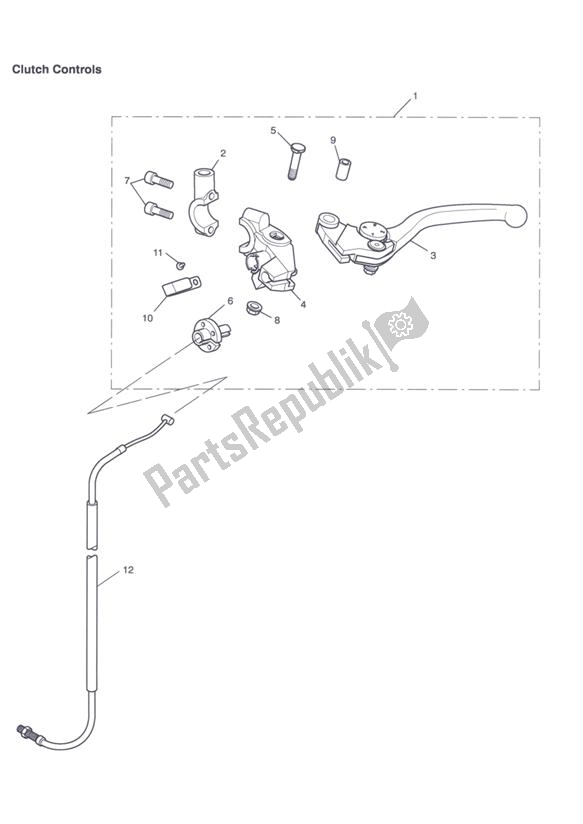 Todas las partes para Controles De Embrague de Triumph Tiger 1050 2007 - 2013