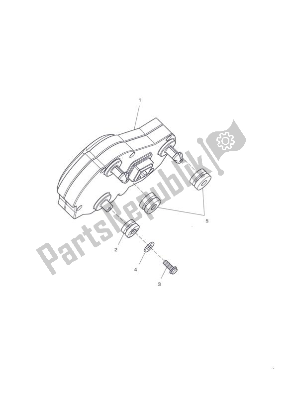 Toutes les pièces pour le Instruments du Triumph Tiger 1050 2007 - 2013