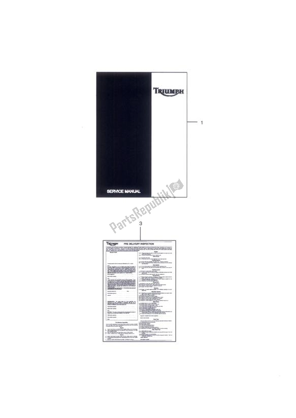 Todas las partes para Servicio De Literatura de Triumph Tiger 1050 2007 - 2013