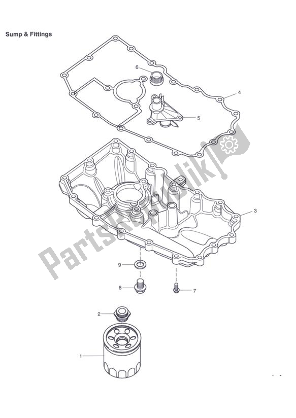 Tutte le parti per il Pozzetto E Accessori del Triumph Tiger 1050 2007 - 2013