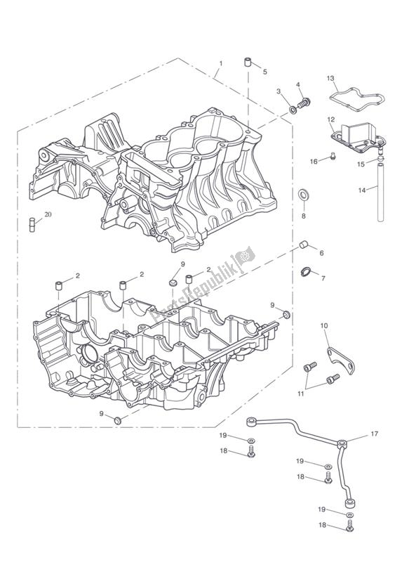 Todas las partes para Cárter Y Accesorios de Triumph Tiger 1050 2007 - 2016