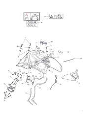 fuel tank, fuel pump & fittings