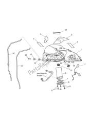 réservoir de carburant, pompe à carburant et raccords