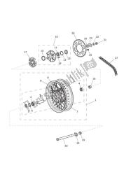 roue arrière et transmission finale