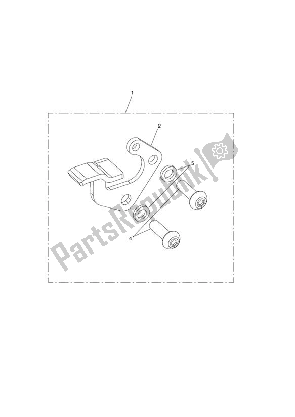 All parts for the Restrictor Kit, 35kw, Anti-tamper of the Triumph Tiger 800 2011 - 2015