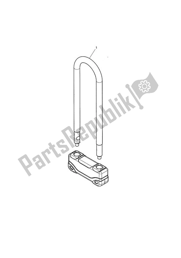 Todas las partes para U-lock de Triumph Tiger 800 2011 - 2015