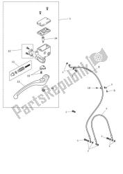 główny cylinder hamulca przedniego i przewody
