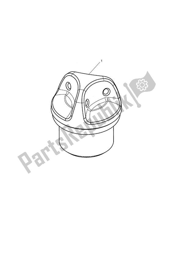 All parts for the Oil Filler Cap, Red of the Triumph Tiger 800 2011 - 2015