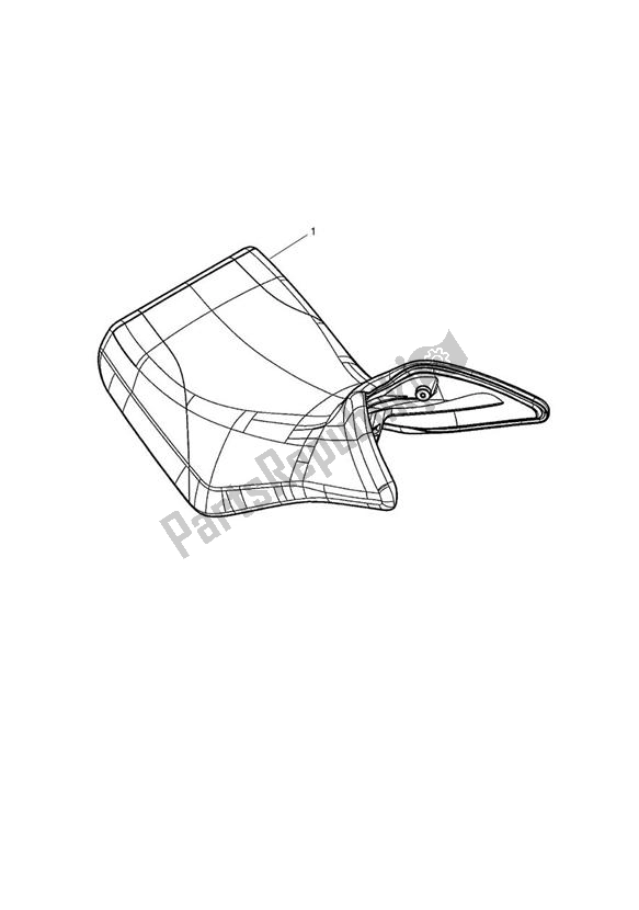 All parts for the Seat, Low, Rider of the Triumph Tiger 800 2011 - 2015