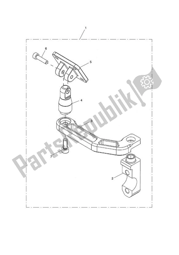 Todas las partes para Gps Mount Kit de Triumph Tiger 800 XC 2011 - 2015