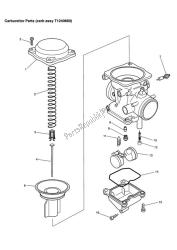 peças do carburador conjunto do carburador t1240660