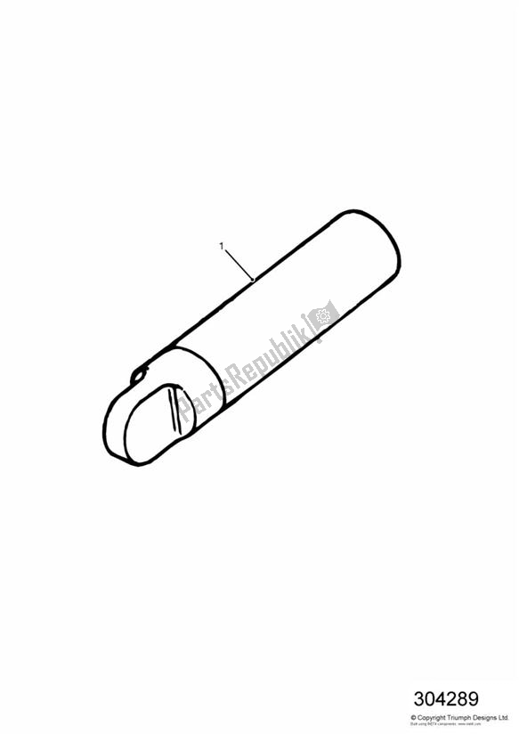 Tutte le parti per il Vernice Per Ritocchi del Triumph Tiger 885 Carburettor VIN: > 71698 1994 - 1998