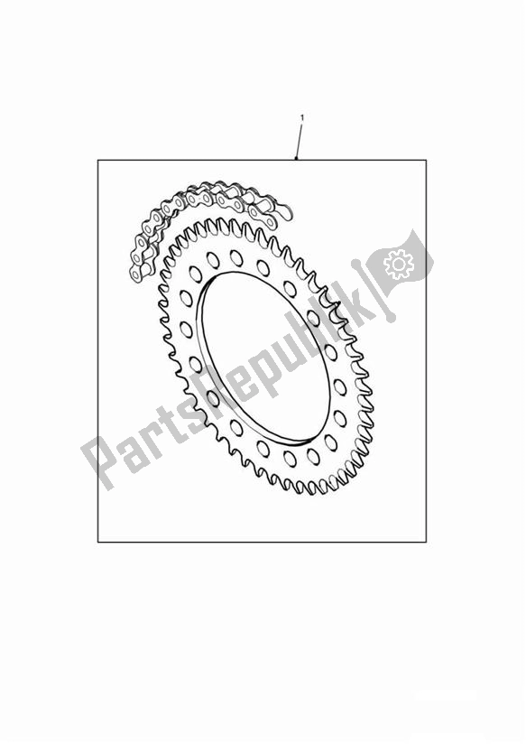 All parts for the Chains/sprockets of the Triumph Tiger 955I VIN: 124106-198874 2002 - 2004