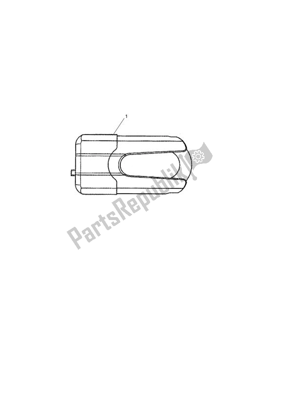 All parts for the Lock Disc, 69 X Bt of the Triumph Tiger 955I VIN: 124106-198874 2002 - 2004