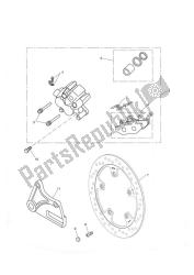 Rear Brake Caliper, Carrier & Disc