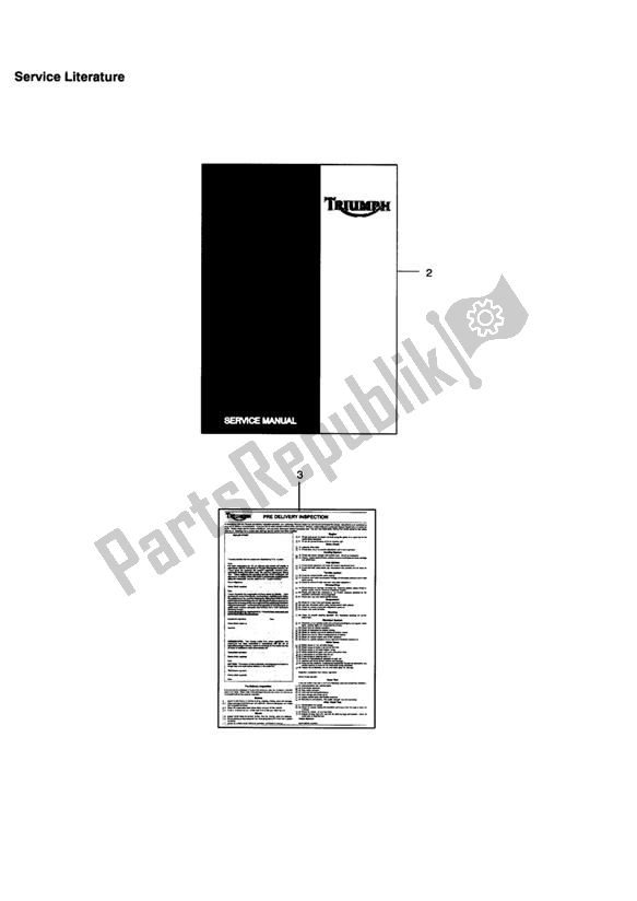 All parts for the Service Literature of the Triumph Tiger 955I VIN: 198875 > 2005 - 2006