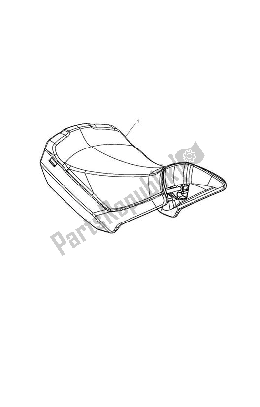 Tutte le parti per il Rider Seat, Low, Assy del Triumph Tiger Explorer 1215 2012 - 2016