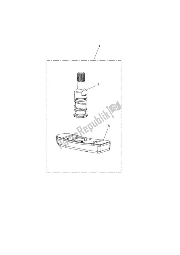 Todas las partes para Tpms, Japan & Hong Kong de Triumph Tiger Explorer 1215 2012 - 2016