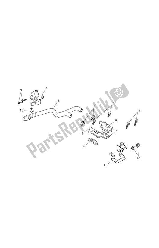 Todas las partes para Control De Emisiones de Triumph Tiger Explorer XC 1215 2013 - 2016