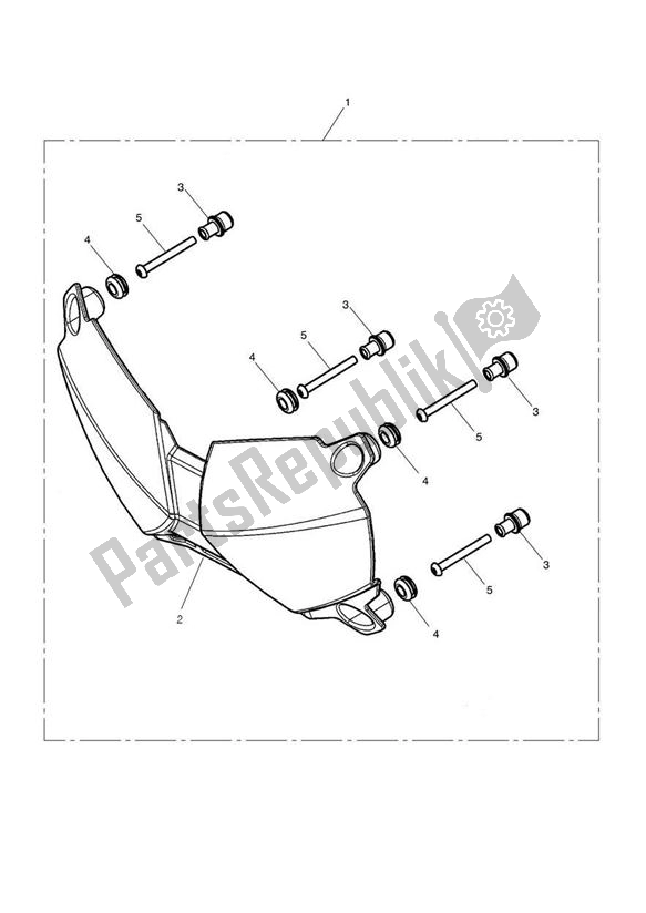 Todas las partes para Headlight Protector Kit de Triumph Tiger Explorer XC 1215 2013 - 2016