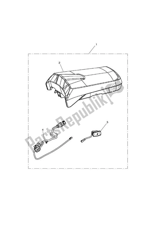 Todas las partes para Seat, Pillion, Heated Kit de Triumph Tiger Explorer XC 1215 2013 - 2016