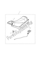 Seat, Rider, Heated Kit