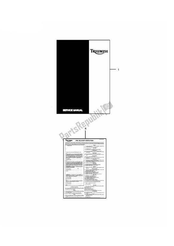 Todas las partes para Servicio De Literatura de Triumph Tiger Explorer XC 1215 2013 - 2016