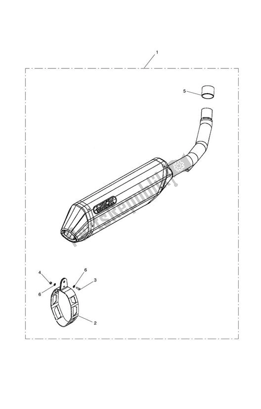 Todas las partes para Silencer, Slip On, Arrow de Triumph Tiger Explorer XC 1215 2013 - 2016