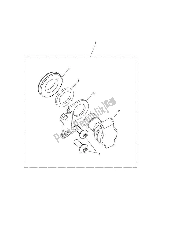 All parts for the Auxilliary Power Socket of the Triumph Tiger Sport 1215 2013 - 2016