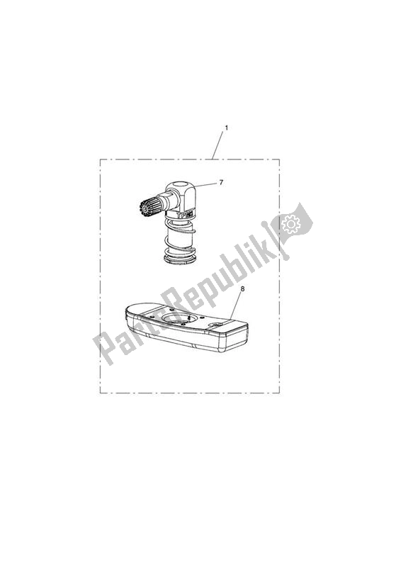 Todas las partes para Tpms, Row de Triumph Tiger Sport 1215 2013 - 2016