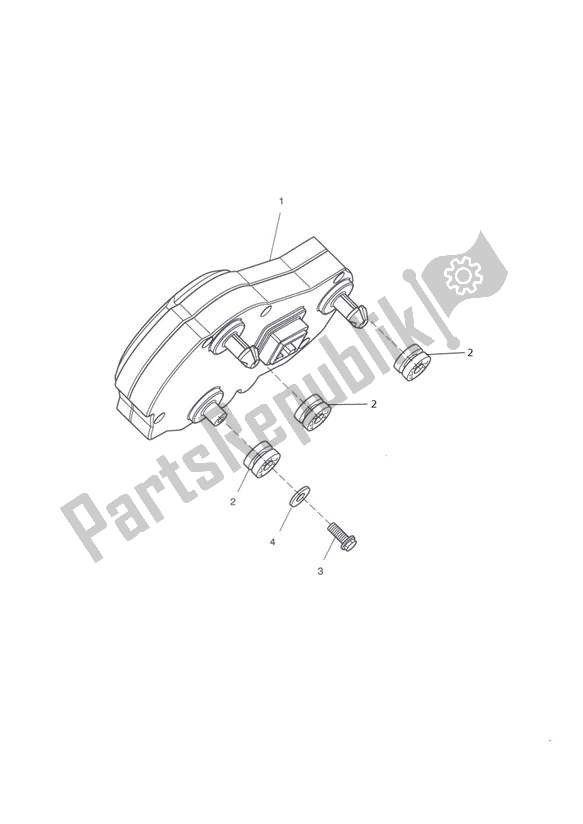 All parts for the Instruments of the Triumph Tiger Sport 1215 2013 - 2016