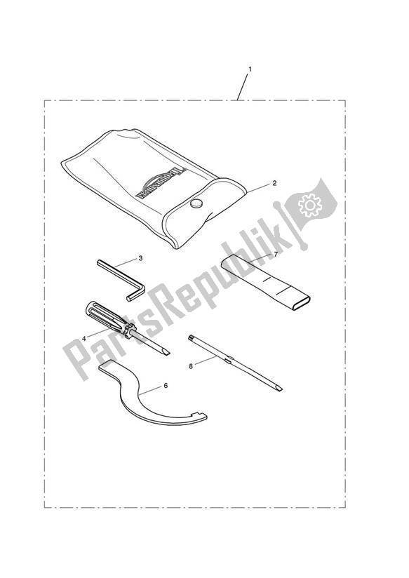 Todas las partes para Kit De Herramientas de Triumph Tiger Sport 1215 2013 - 2016