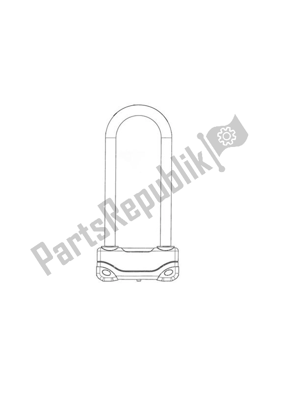 Wszystkie części do U-lock 270 Triumph Tiger Sport 1215 2013 - 2016