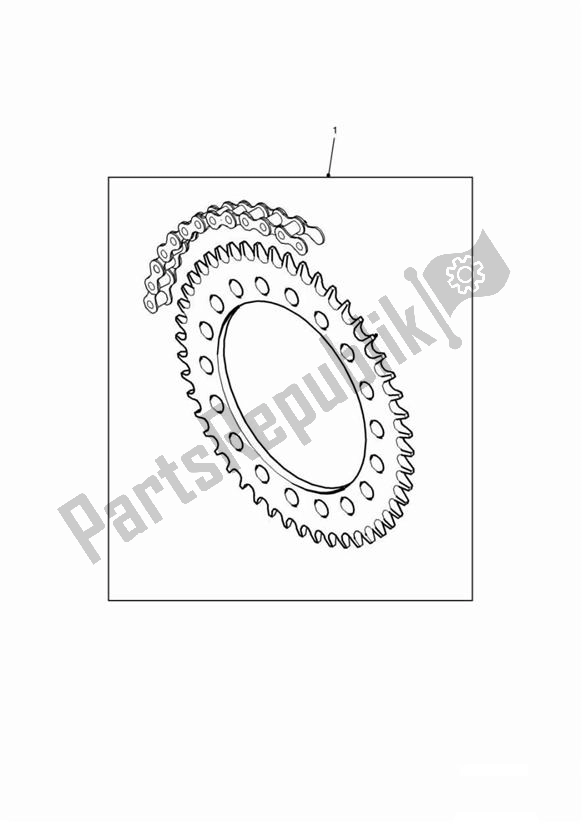 Todas as partes de Chains/sprockets do Triumph Trident 750 1992 - 1995