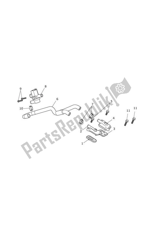 All parts for the Emissions Control of the Triumph Trophy 1215 2013