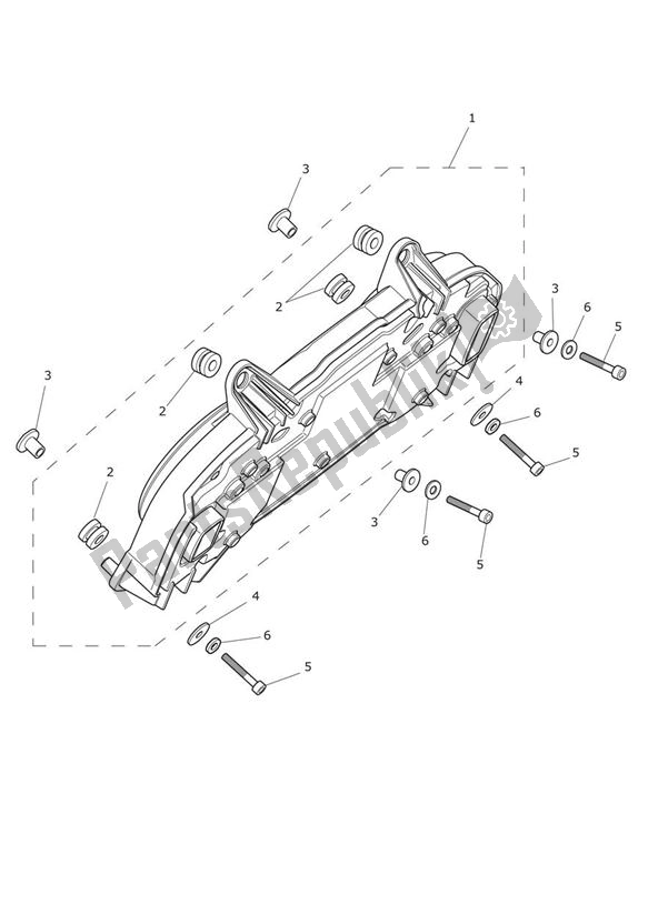 Todas las partes para Instrumentos de Triumph Trophy 1215 2013