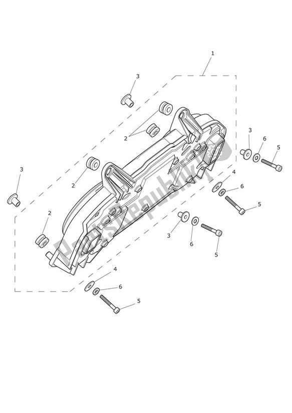 All parts for the Instruments of the Triumph Trophy 1215 SE 2013