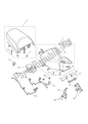 conjunto de assento e kit de ferramentas