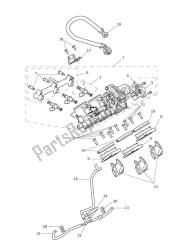 manettes, injecteurs et rampe d'injection