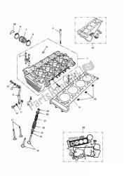 Cylinder Head And Valves 4 Cylinder Grey