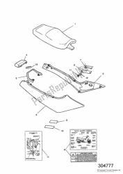 Bodywork - Rear Side Panels & Seat