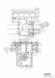 Crankcase Fixings 4 Cylinder > 12657