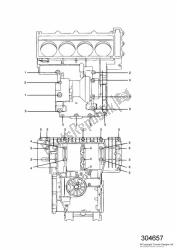 Crankcase Fixings 4 Cylinder 12658 >