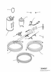 equipamento de perda evaporativa apenas nos modelos da Califórnia