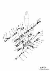 tringlerie de suspension arrière