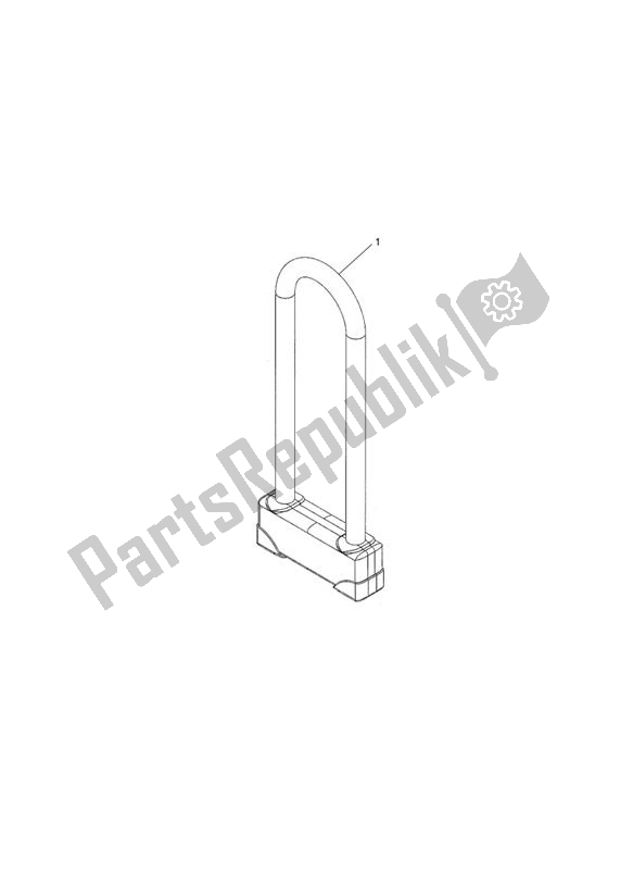 Todas las partes para U-lock 270 de Triumph Trophy VIN: > 29155 885 1992 - 1995